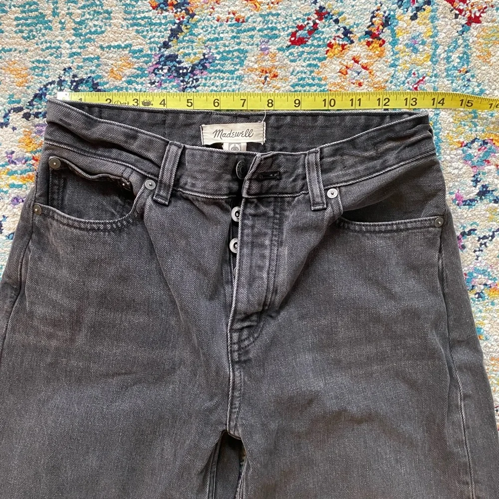 Black Madewell Barrel Jeans - Picture 2 of 4